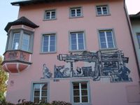 Scrafito von Hans Sauerbruch an der Spitalkellerei Konstanz