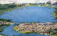 Alte Ansichtskarte von Konstanz am Bodensee
